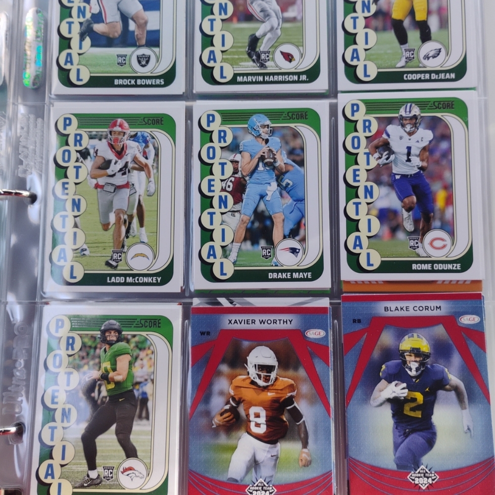 Football Trading Cards Collection
